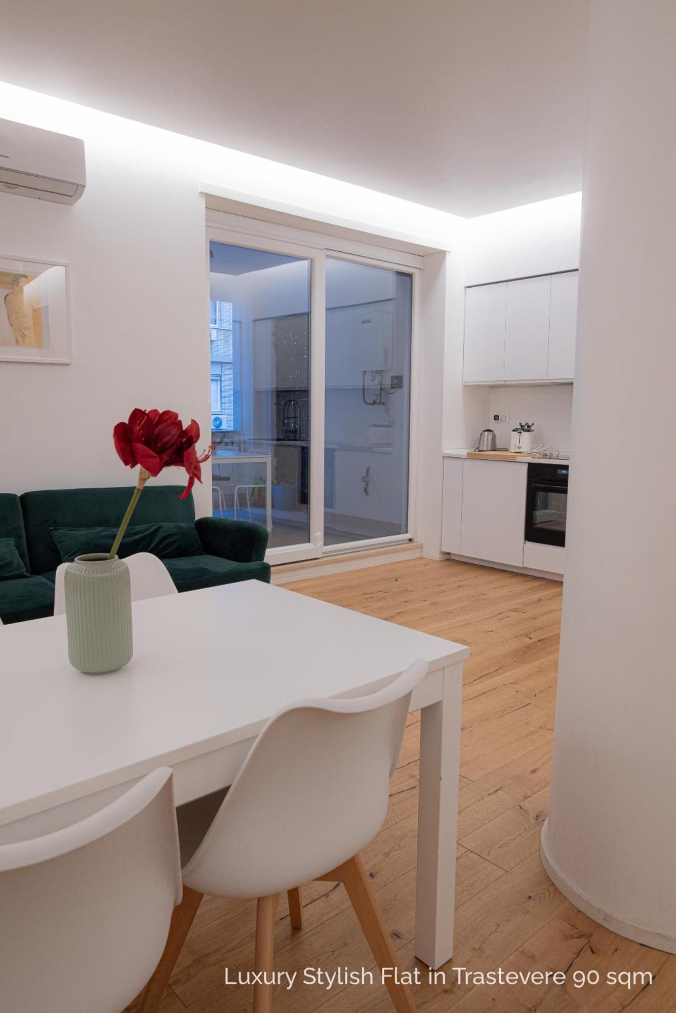 La Dolce Vita - Luxury Stylish Flats In Trastevere 70-90Sqm Rzym Zewnętrze zdjęcie