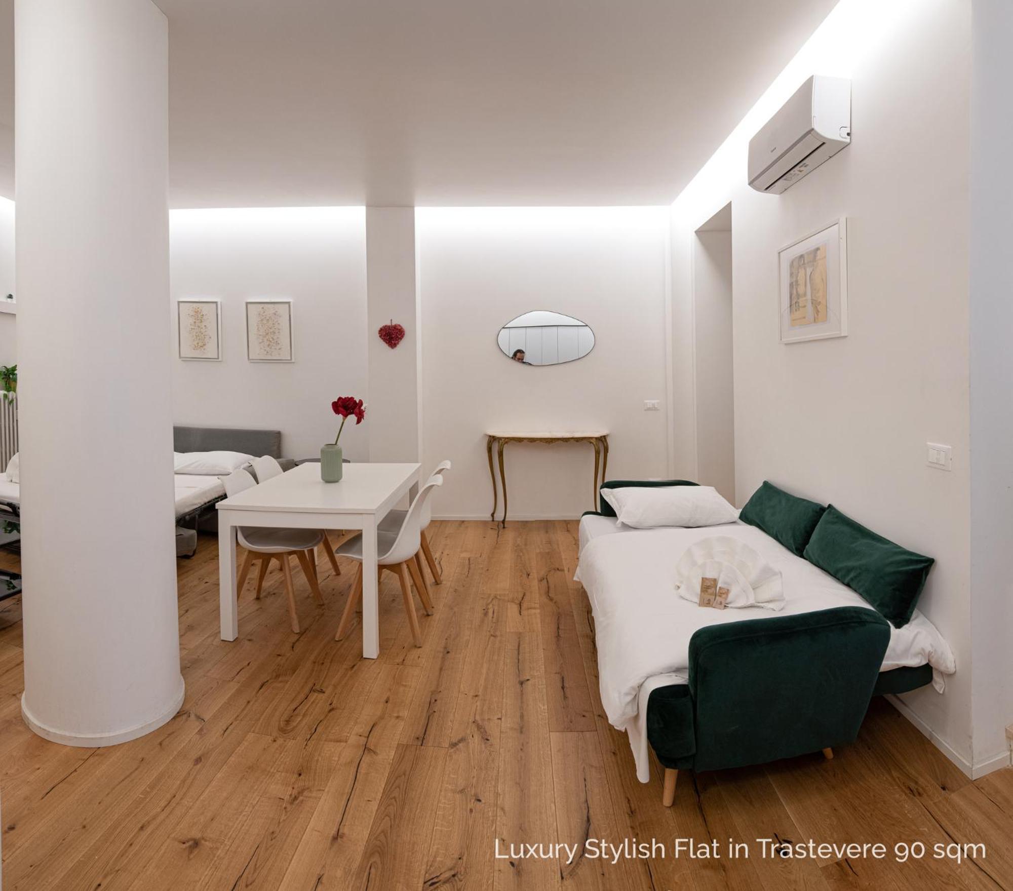 La Dolce Vita - Luxury Stylish Flats In Trastevere 70-90Sqm Rzym Zewnętrze zdjęcie