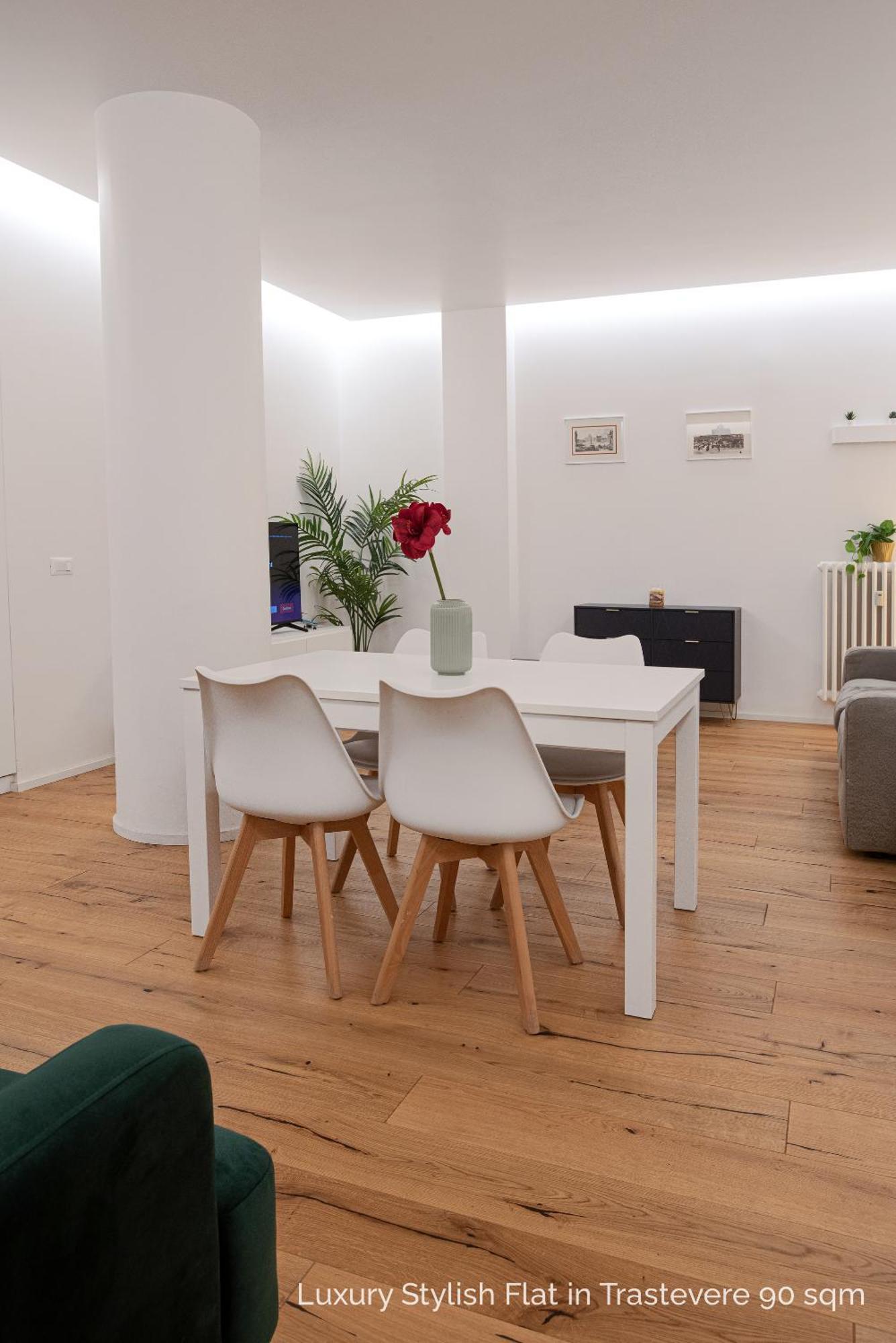 La Dolce Vita - Luxury Stylish Flats In Trastevere 70-90Sqm Rzym Zewnętrze zdjęcie