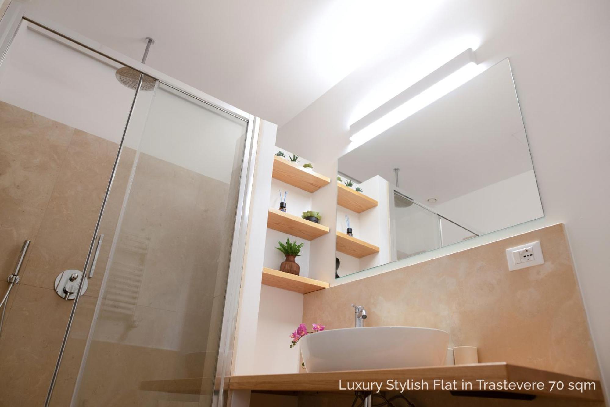 La Dolce Vita - Luxury Stylish Flats In Trastevere 70-90Sqm Rzym Zewnętrze zdjęcie