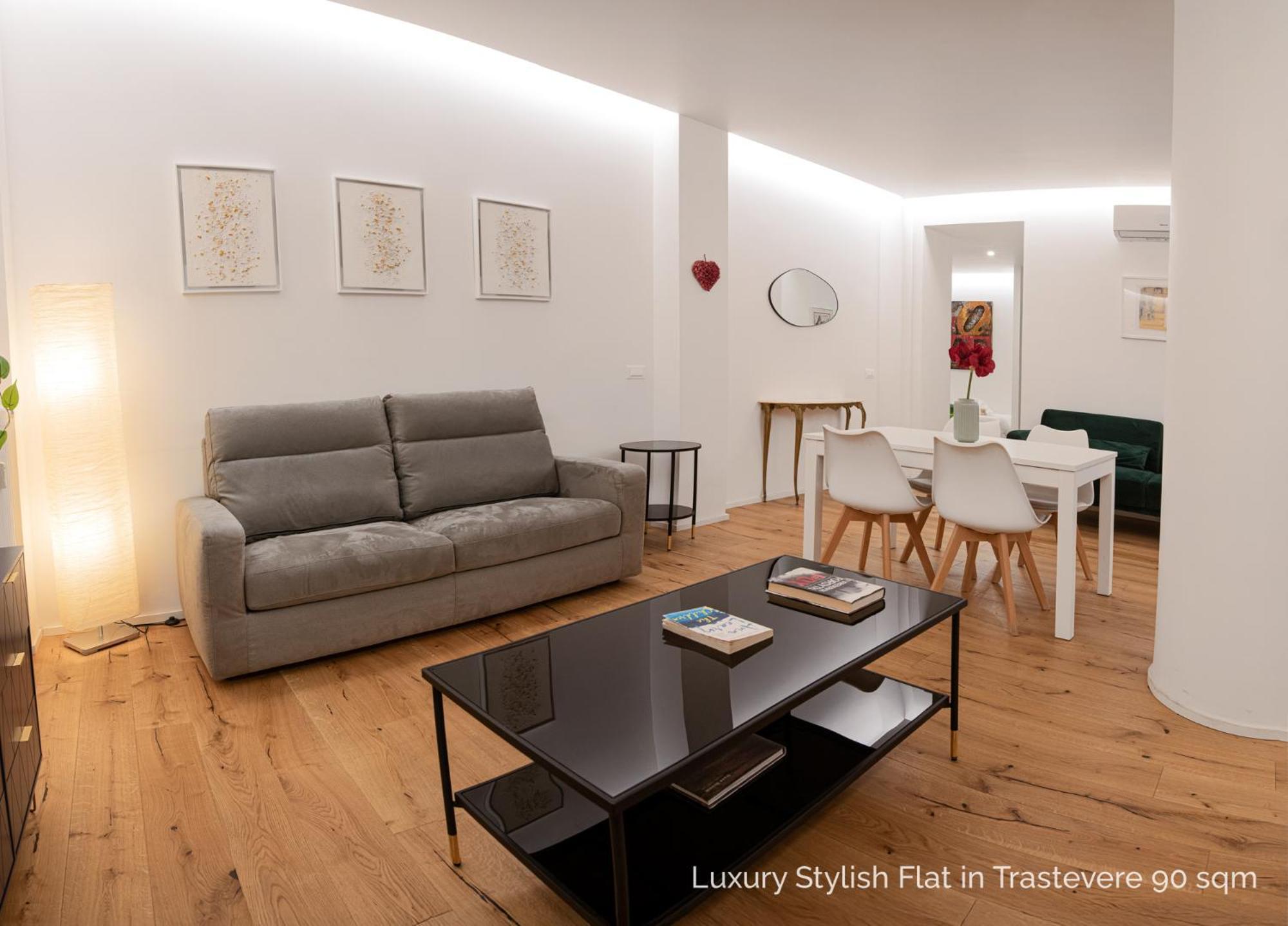 La Dolce Vita - Luxury Stylish Flats In Trastevere 70-90Sqm Rzym Zewnętrze zdjęcie