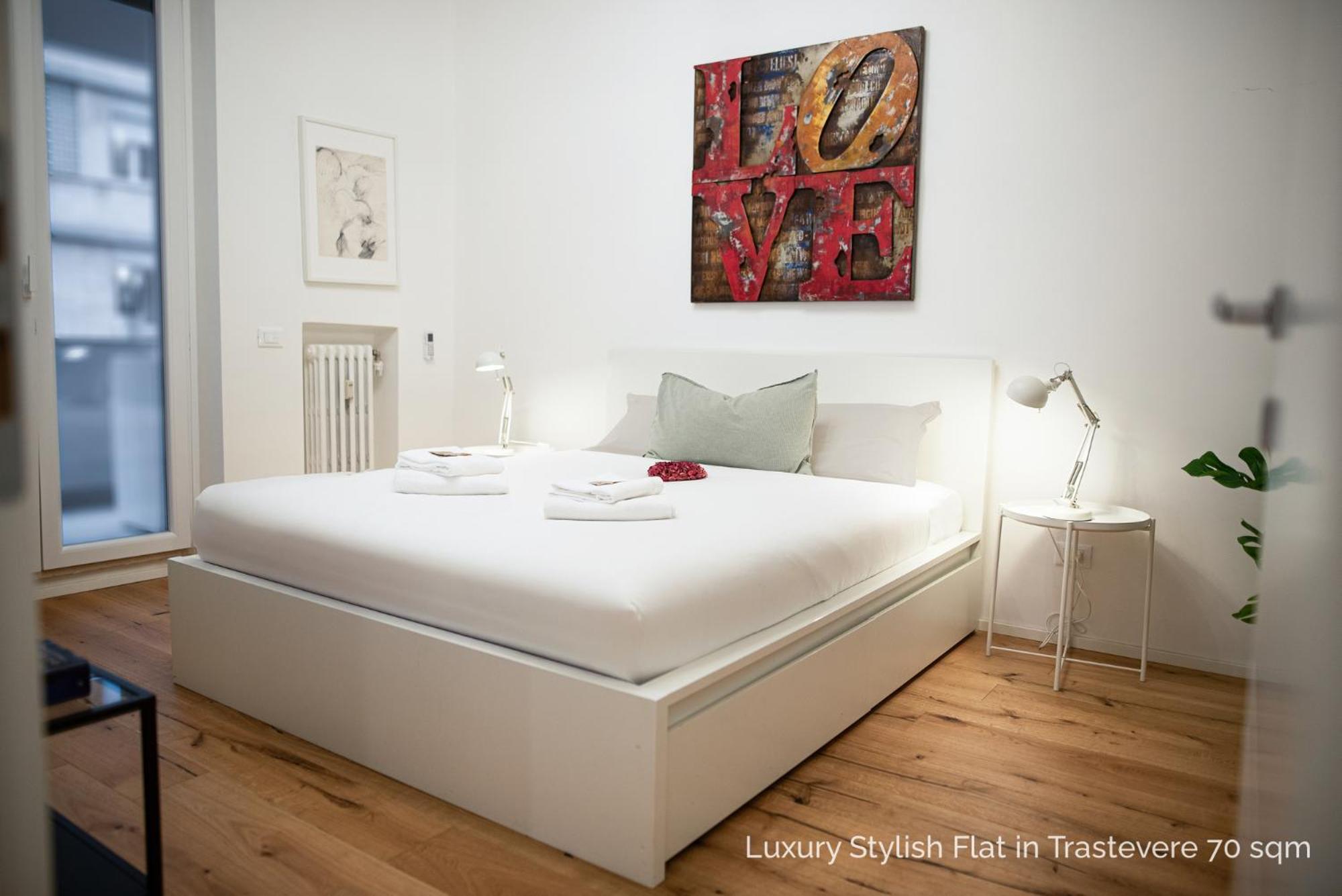 La Dolce Vita - Luxury Stylish Flats In Trastevere 70-90Sqm Rzym Zewnętrze zdjęcie