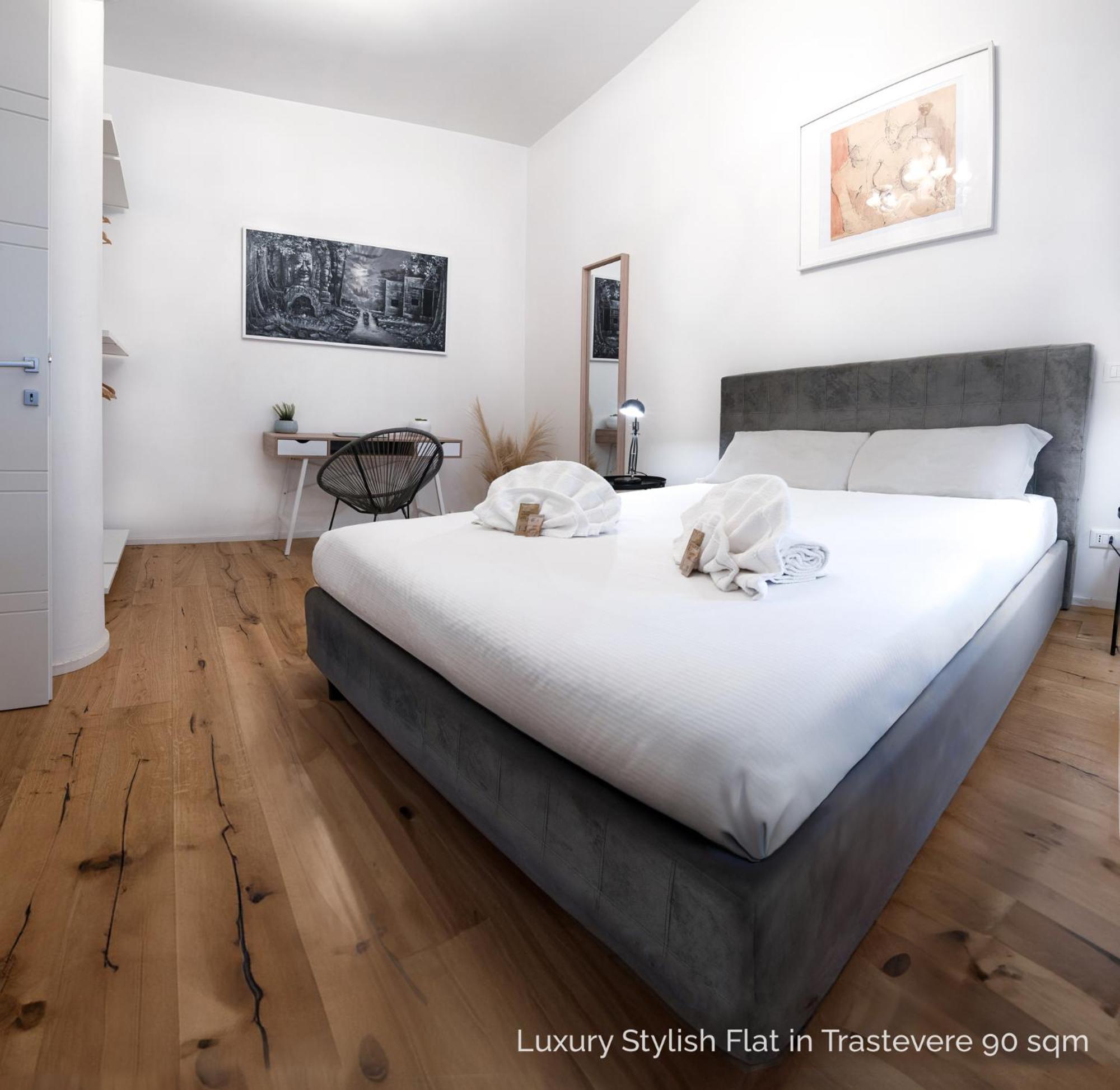 La Dolce Vita - Luxury Stylish Flats In Trastevere 70-90Sqm Rzym Zewnętrze zdjęcie