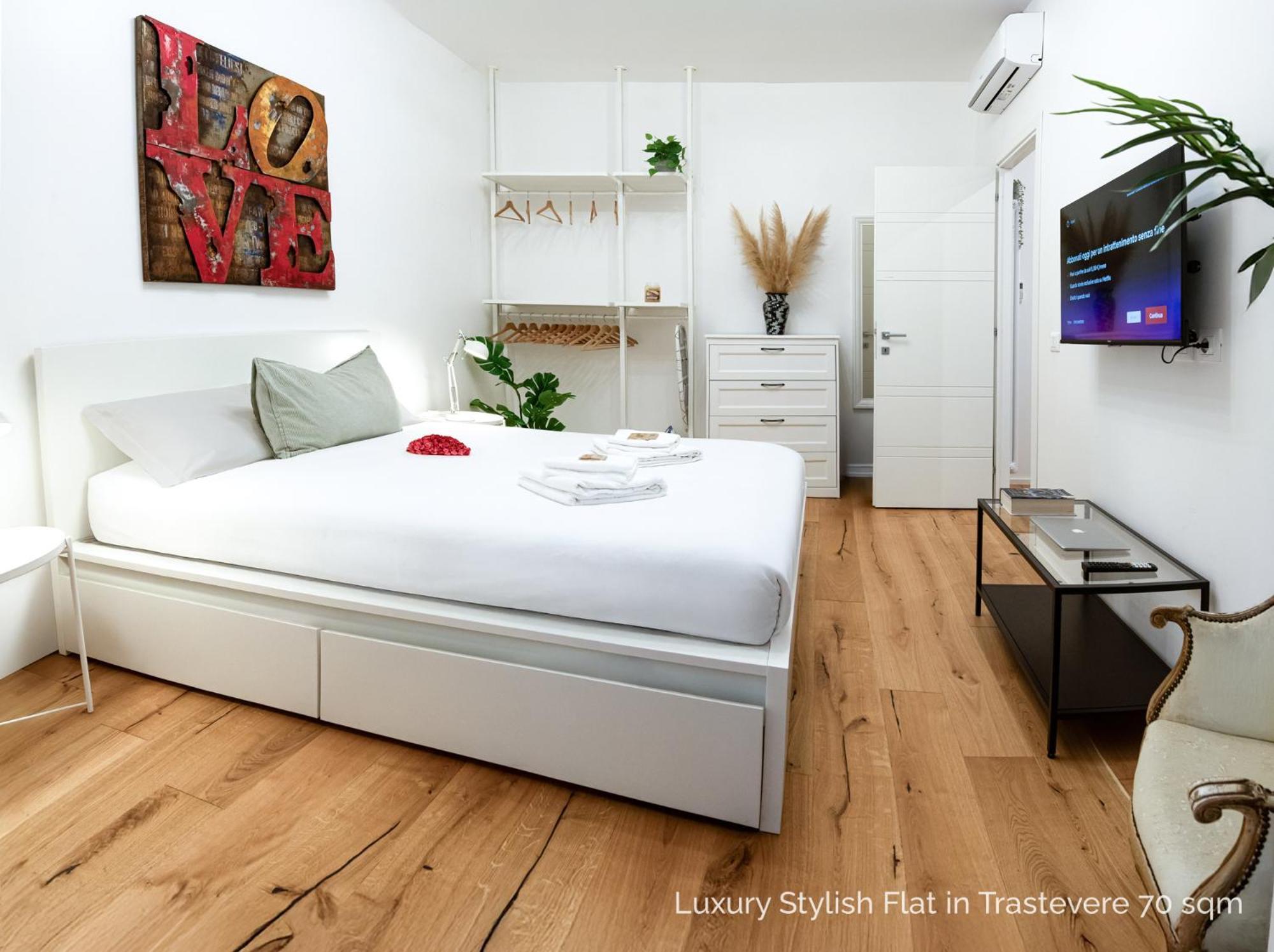 La Dolce Vita - Luxury Stylish Flats In Trastevere 70-90Sqm Rzym Zewnętrze zdjęcie