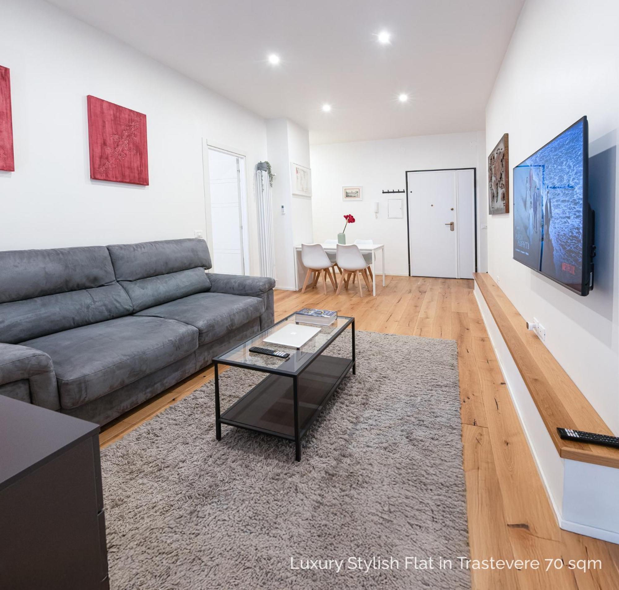 La Dolce Vita - Luxury Stylish Flats In Trastevere 70-90Sqm Rzym Zewnętrze zdjęcie