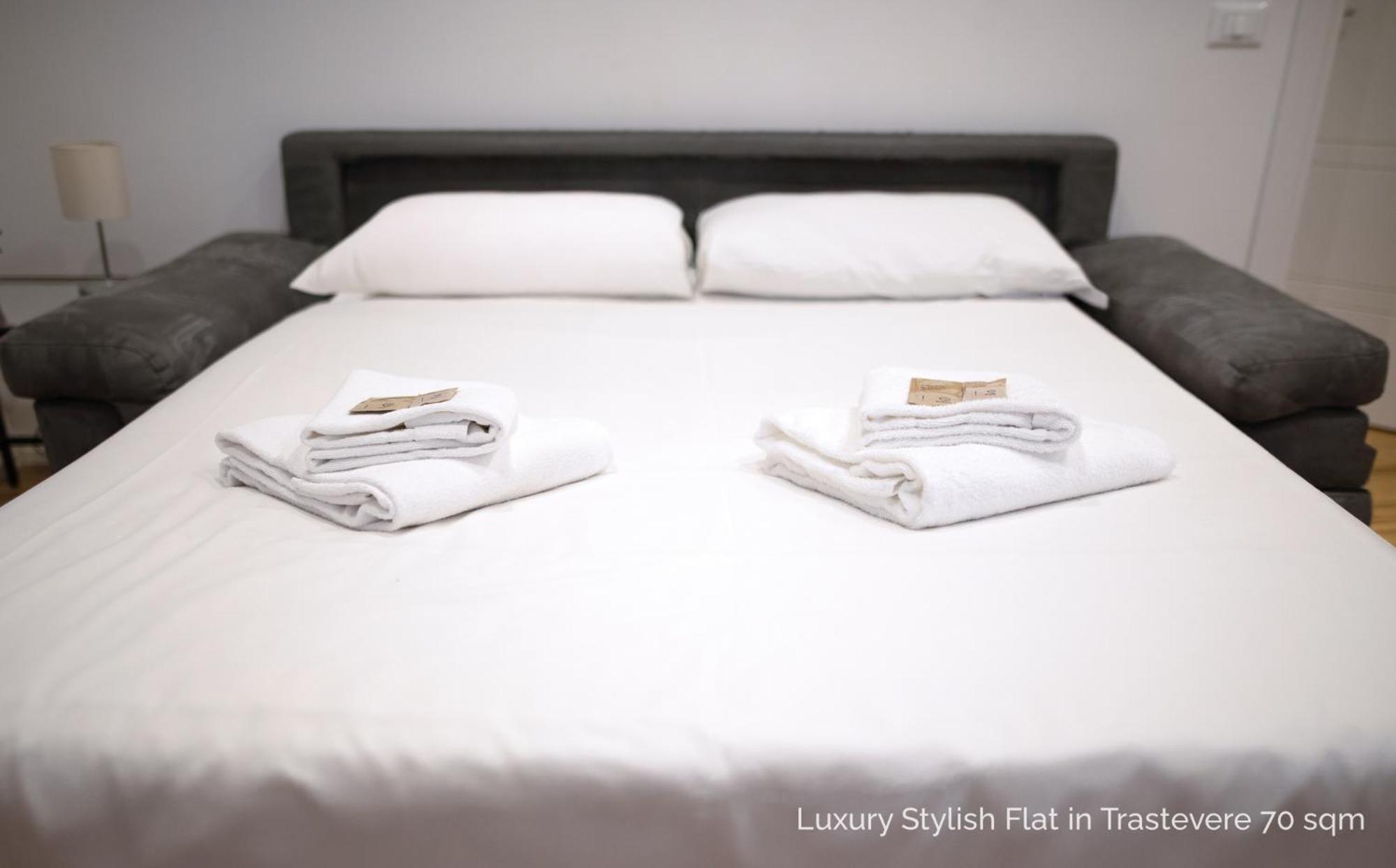 La Dolce Vita - Luxury Stylish Flats In Trastevere 70-90Sqm Rzym Zewnętrze zdjęcie